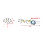 GAGGIA SPAGNA 2 Group NERA - PALANCA Heating Element 3500W 230V  